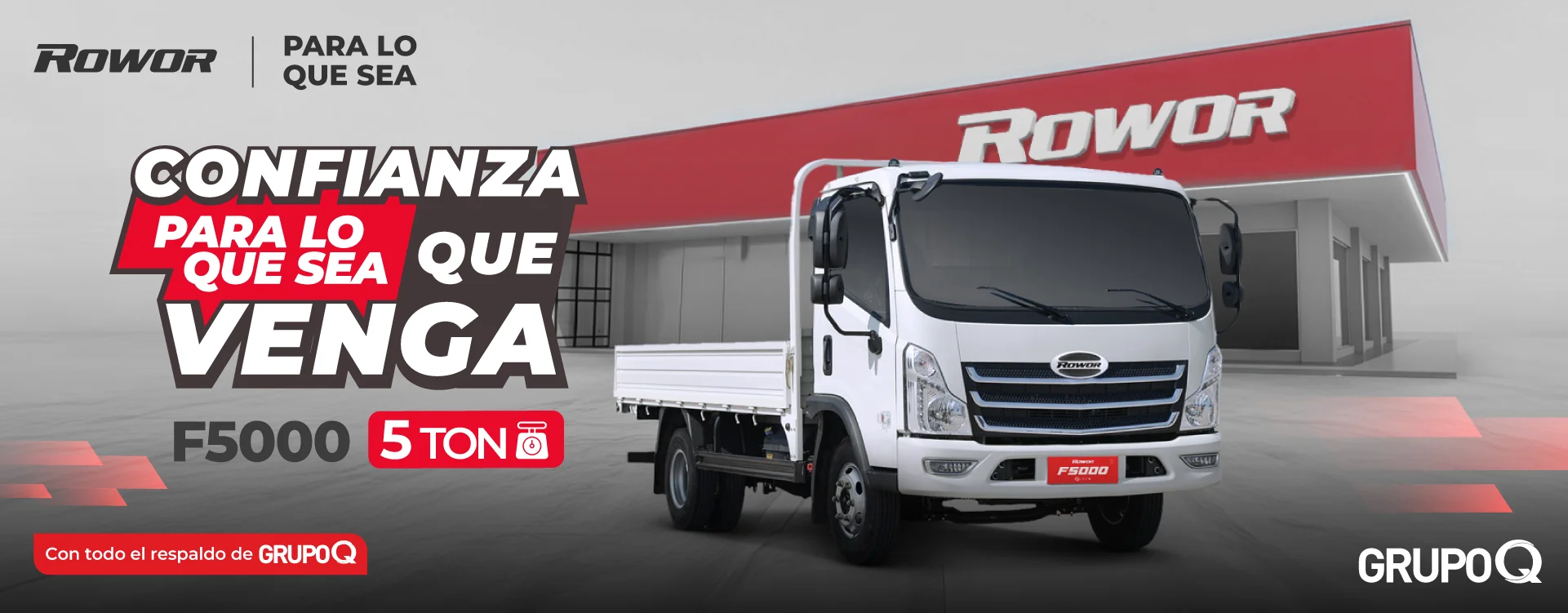 F5000 5.2TON - Camiones de alta calidad - ROWOR Guatemala